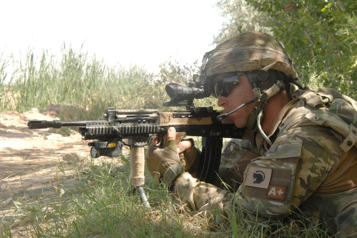 British Rifles Modern The False Promise of New Technology - Think Defence