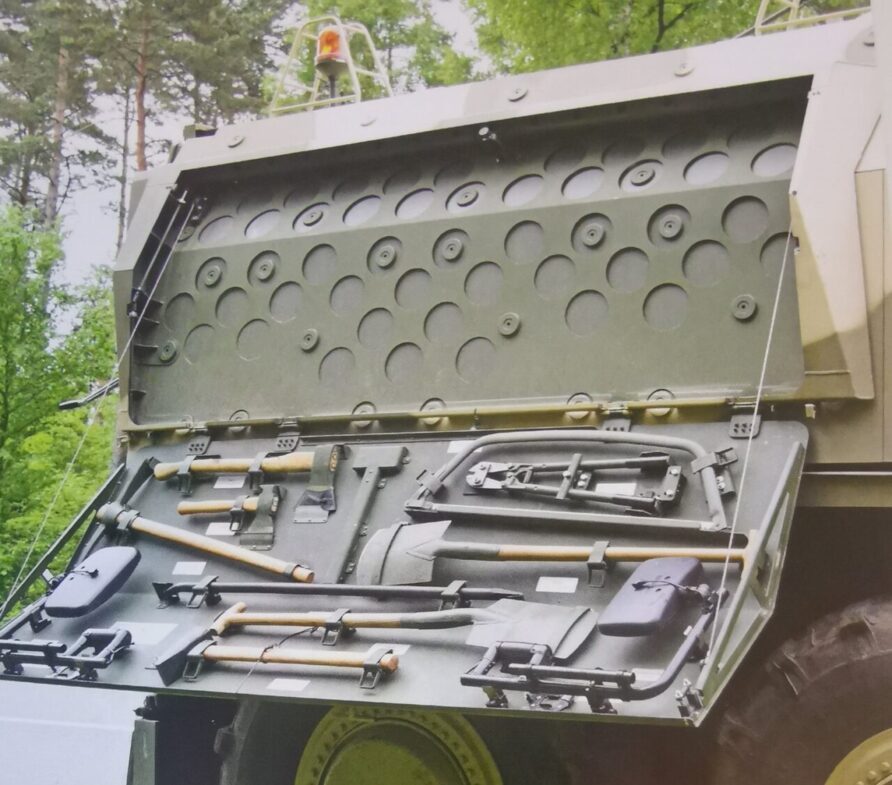 Boxer APC storage