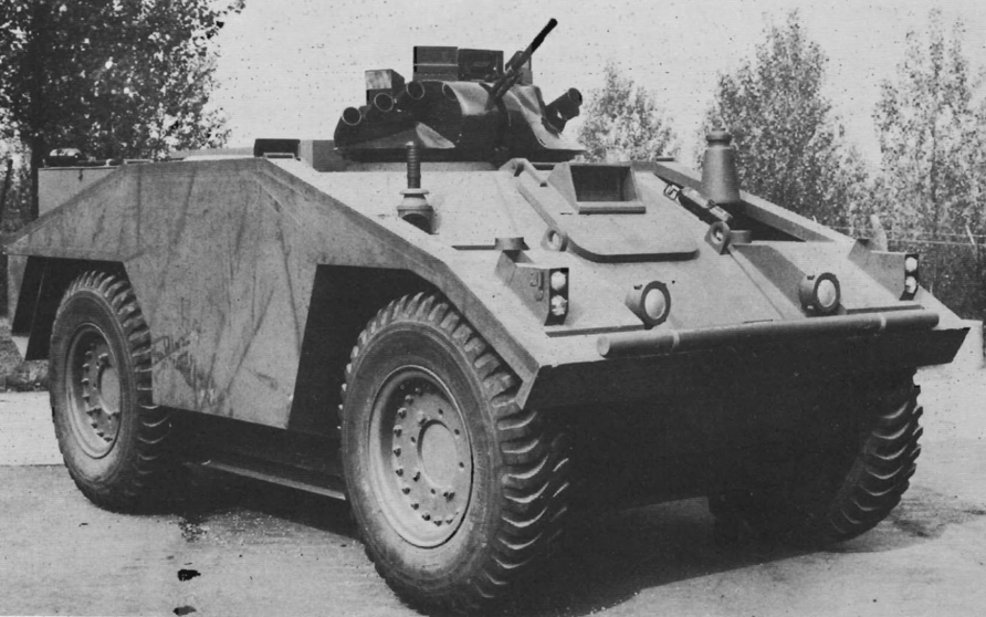 CVR(W) Fox — Combat Vehicle Reconnaissance (Wheeled) 28 FV422 Vixen Mockup