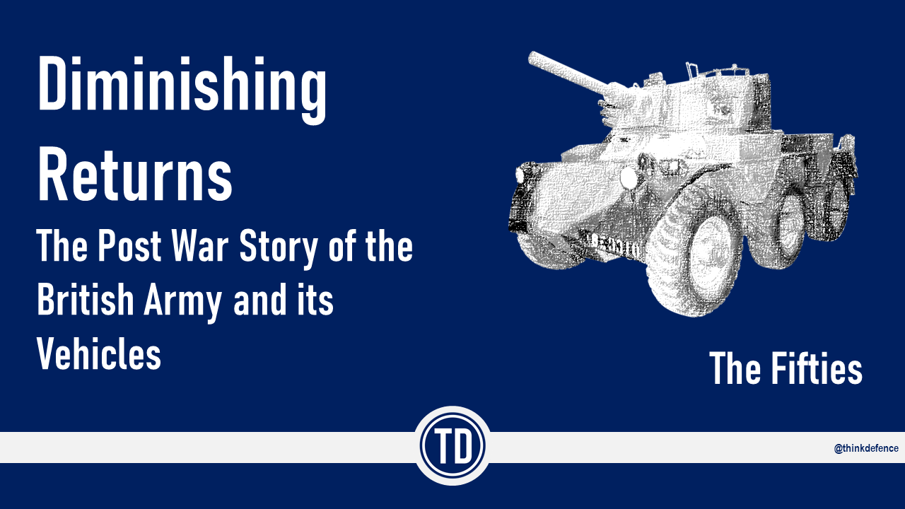 Read more about the article Diminishing Returns – The British Army and its Vehicles – The Fifties