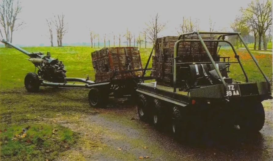 ATMP Towing - Supacat All Terrain Mobility Platform (ATMP)