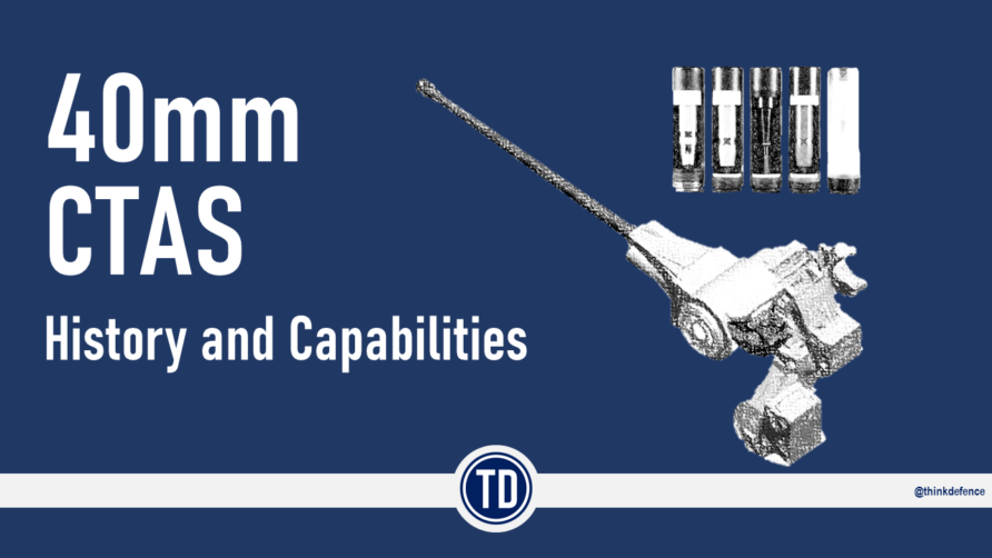 Read more about the article The 40mm Cased Telescoped Armament System (CTAS)
