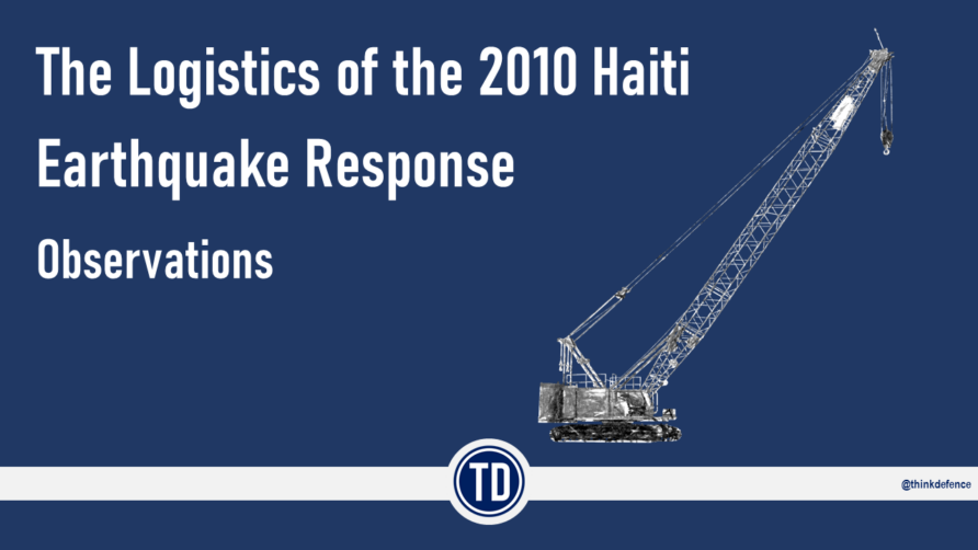 Read more about the article 2010 Haiti Earthquake Response Logistics (Observations)