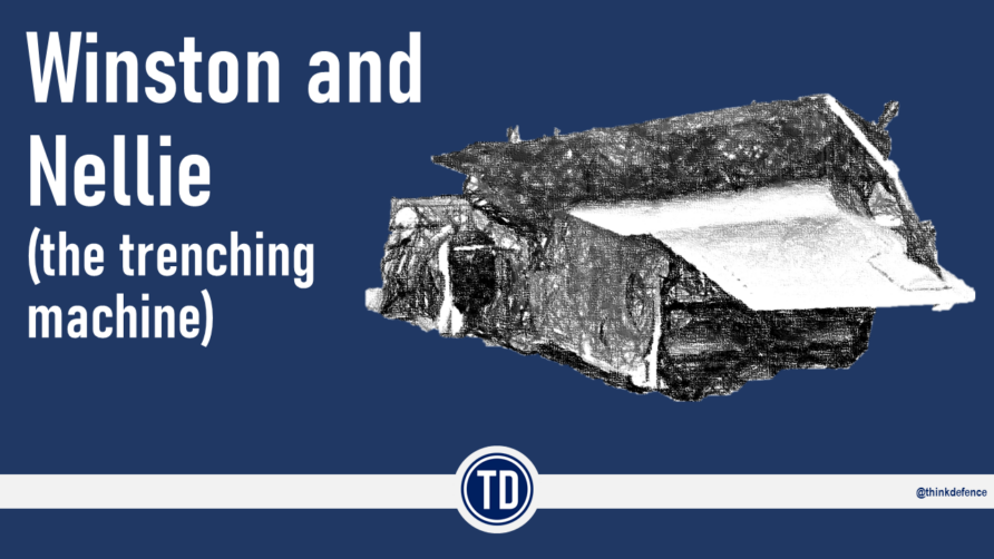 Read more about the article Winston Churchill and Nellie (the Trenching Machine)