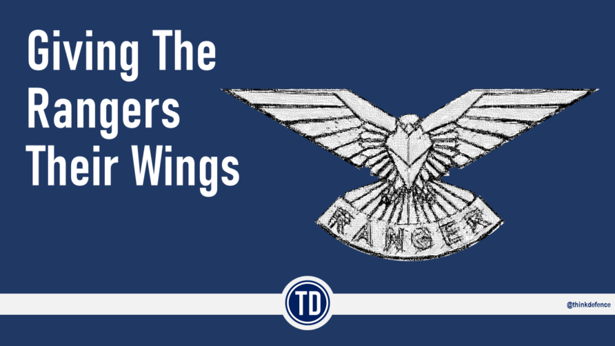 Read more about the article Giving the Rangers Wings – Light Transport Aircraft