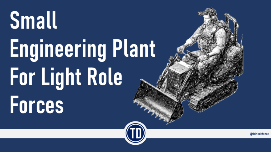 Read more about the article Small Engineering Plant for Light Role Forces