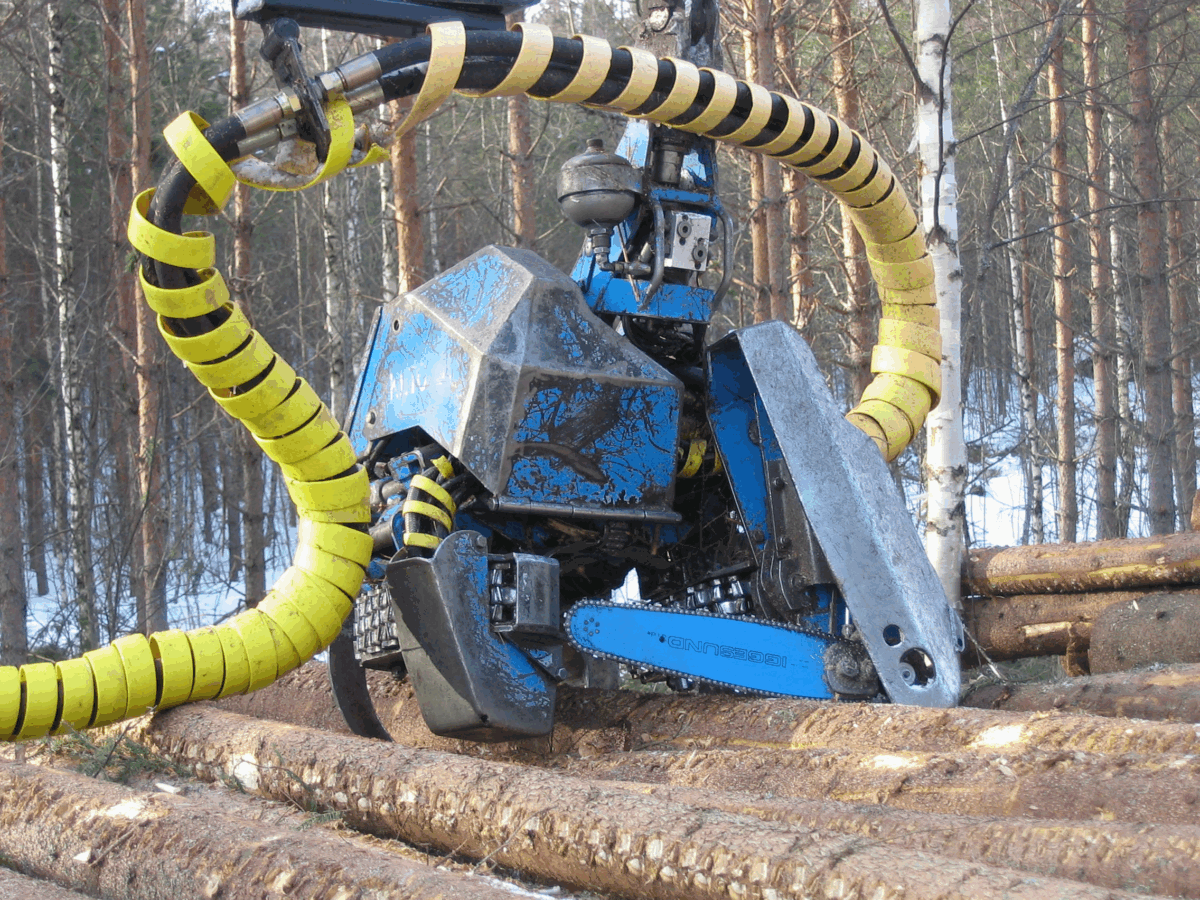 Timber and Aggregate Processing 4 Forestry processing head