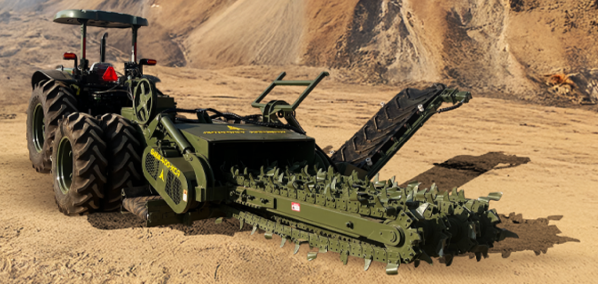 Digging Tools 23 heavy duty trencher machine