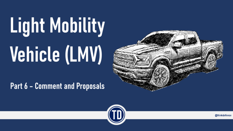 Read more about the article Light Mobility Vehicle (LMV) — Comment and Proposal