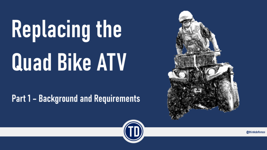 Read more about the article Replacing the Quad Bike ATV — Requirements