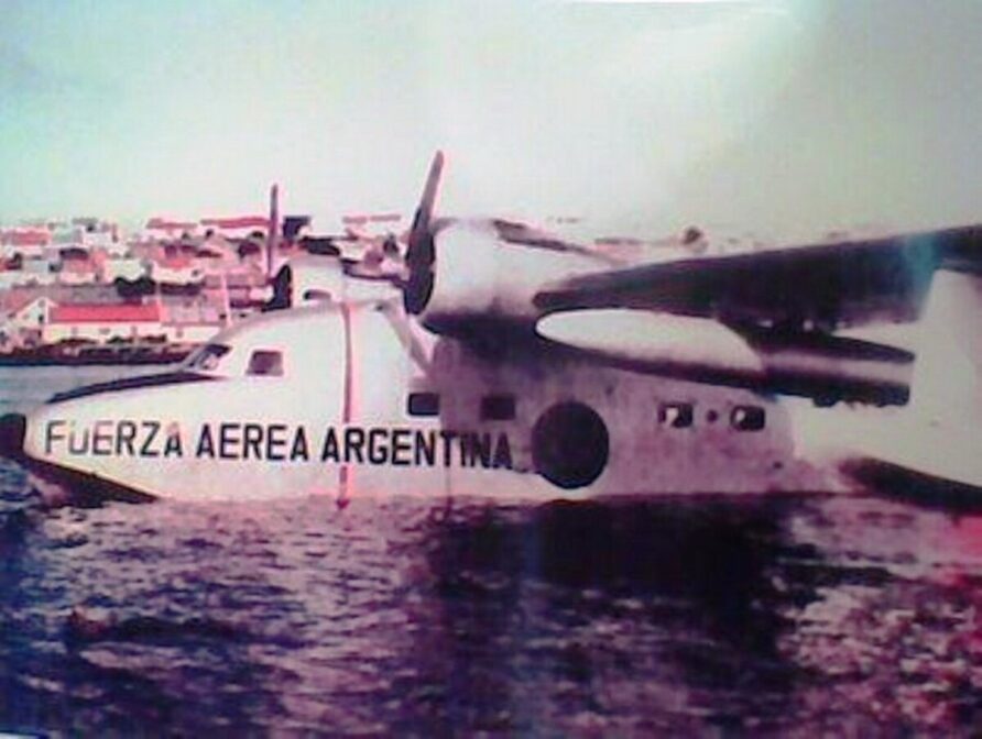 Grumman Albatross at Port Stanley