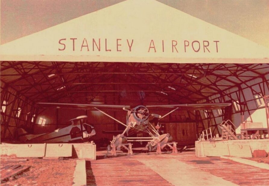 Stanley Airport Beaver Hangar