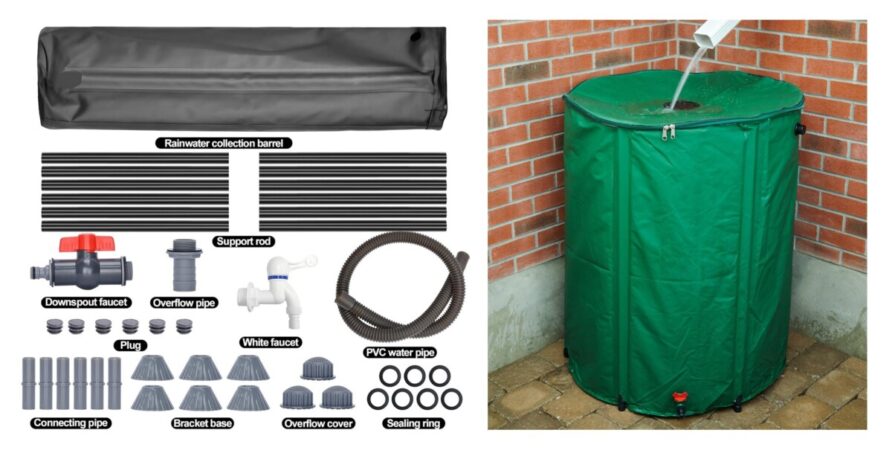 Water Suply Collapsible Rain Barrel
