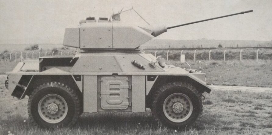 CVR(W) Fox — Combat Vehicle Reconnaissance (Wheeled) 38 CVRW Fox with 25mm Cannon