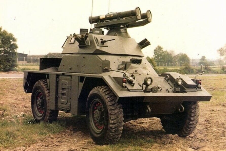 CVR(W) Fox — Combat Vehicle Reconnaissance (Wheeled) 39 Fox Milan Copy