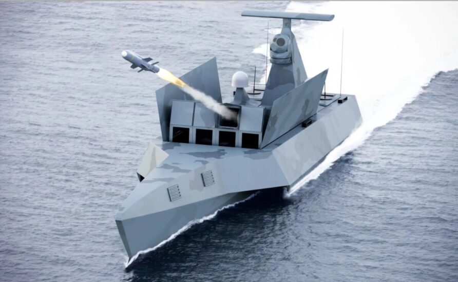 Sea Venom Anti Ship Missile 12 Sea Venom USV launched concept