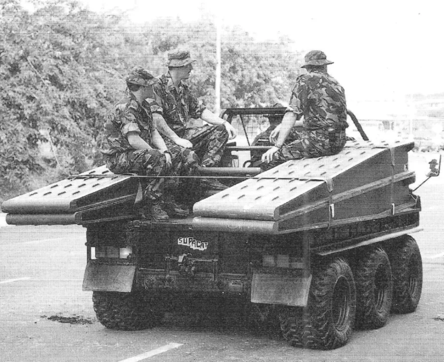 Vickers Short Gap Crossing ATMP - Supacat All Terrain Mobility Platform (ATMP)