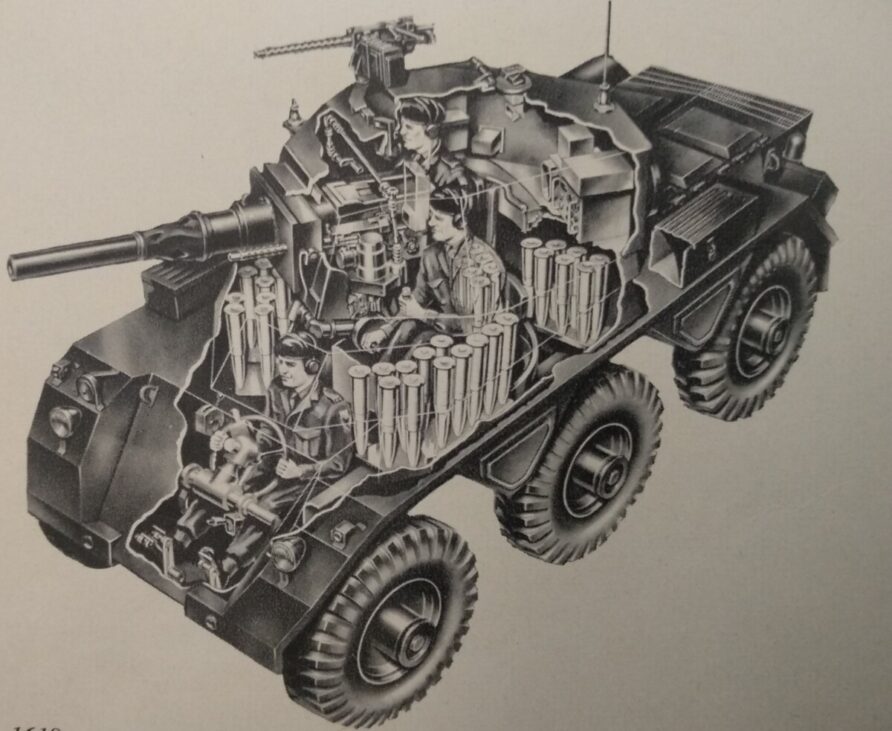 Alvis Saladin Armoured Car 13 Alvis Saladin Cutaway