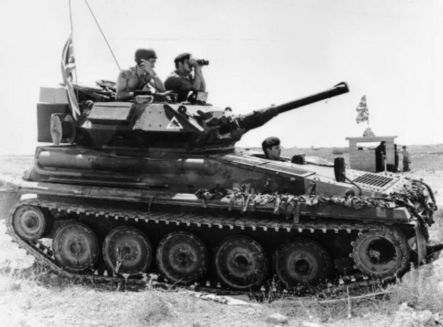 Combat Vehicle Reconnaissance Tracked CVR(T) - History 15 CVRT FV101 Scorpion Cyprus 1974 01