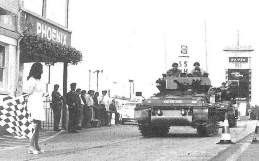 Combat Vehicle Reconnaissance Tracked CVR(T) - History 14 CVRT FV101 Scorpion at the Nurnburgring 01