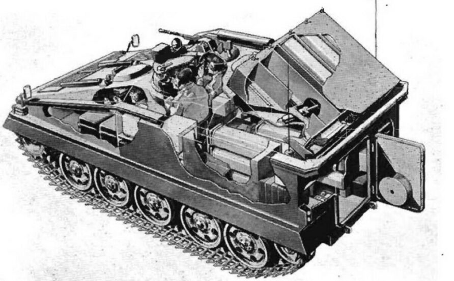 Combat Vehicle Reconnaissance Tracked CVR(T) - Variants 21 CVRT FV102 Striker Cutaway