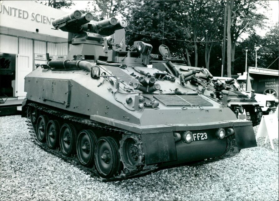 Combat Vehicle Reconnaissance Tracked CVR(T) - Variants 61 CVRT FV103 Spartan with HOT Turret