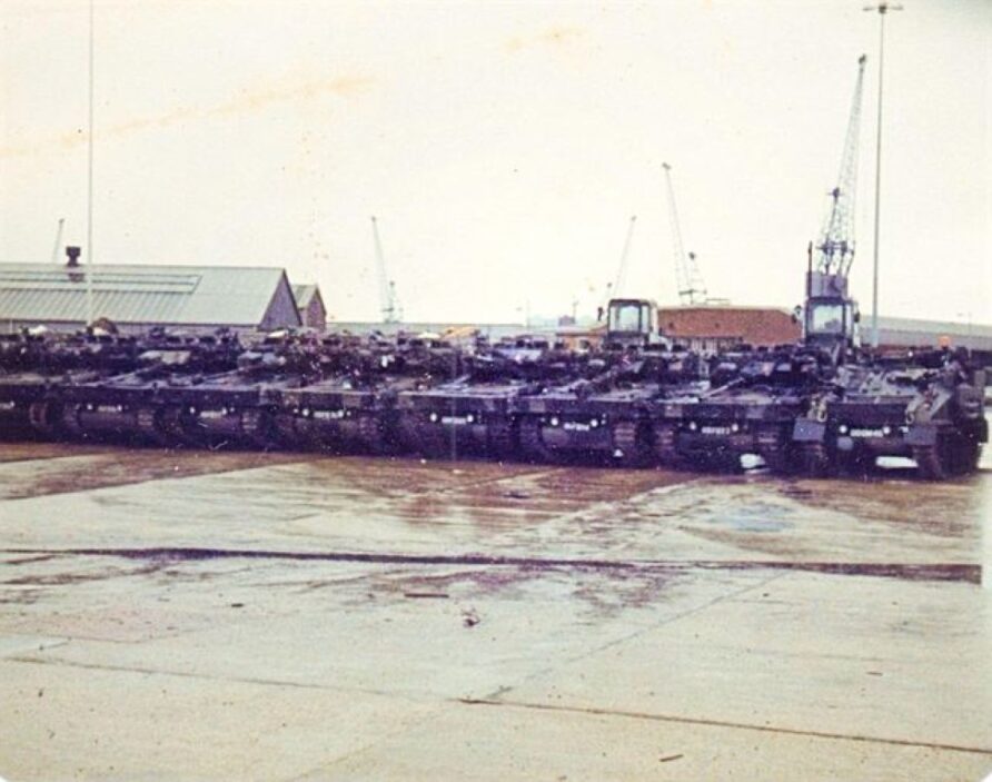 Combat Vehicle Reconnaissance Tracked CVR(T) - History 19 CVRT Falkand Islands