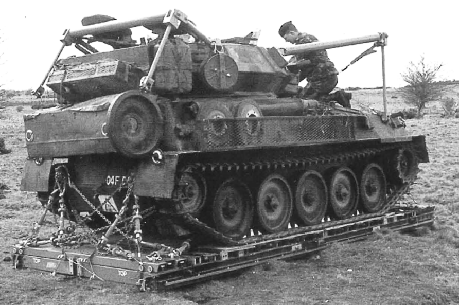 Combat Vehicle Reconnaissance Tracked CVR(T) - Variants 7 CVRT Medium Stressed Platform Air Despatch 1