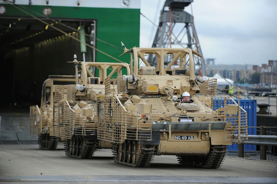 Combat Vehicle Reconnaissance Tracked CVR(T) - Variants 54 CVRT Mk2 With ROPS