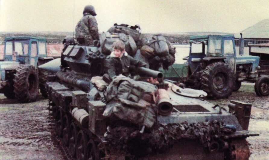 County Tractors 3 CVRT and Counry Tractor Falkland Islands 1982