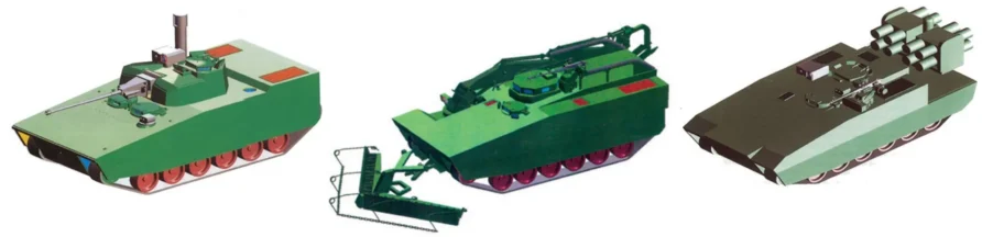 Future Rapid Effects System (FRES) 4 Early FRES Variants 2003