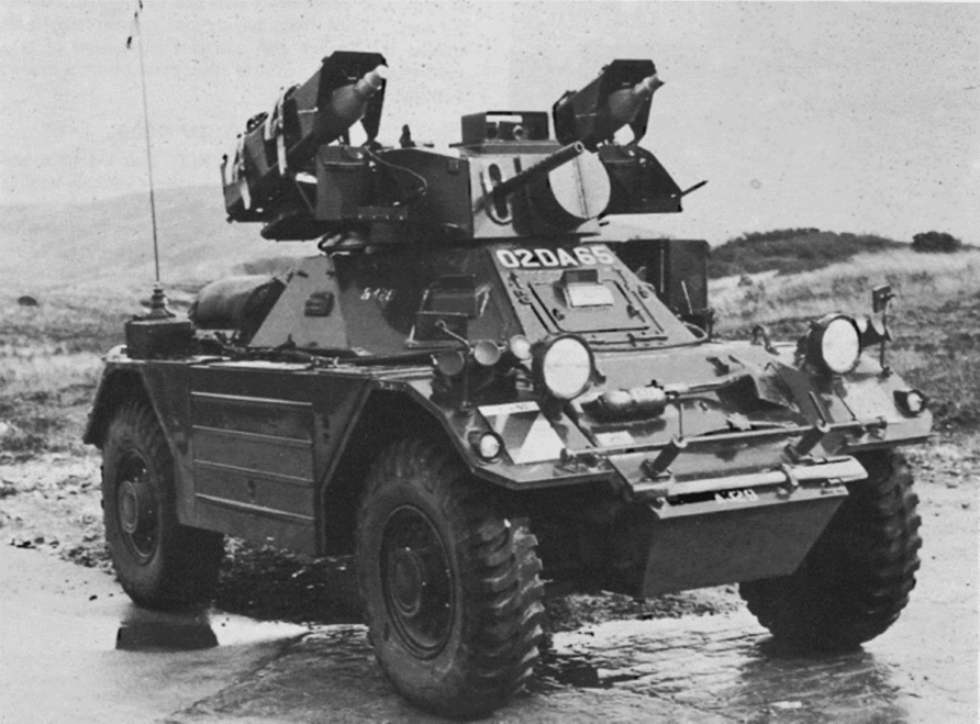 Daimler Ferret Amoured Car 11 Ferret Mark 2 6 With Vigilant