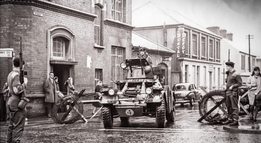 Daimler Ferret Amoured Car 6 Ferret Northern Ireland