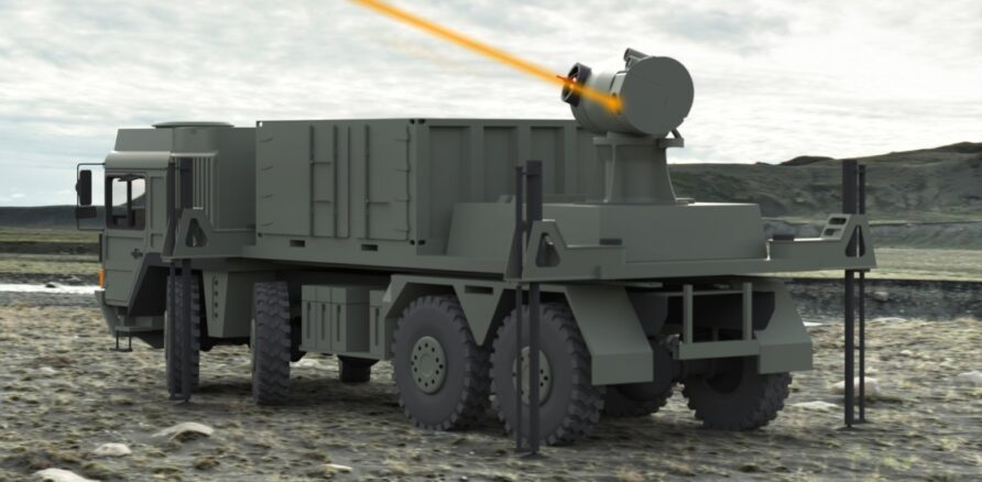 Dragonfire Laser Weapon 11 MBDA Land Based Dragonfire Laser concept