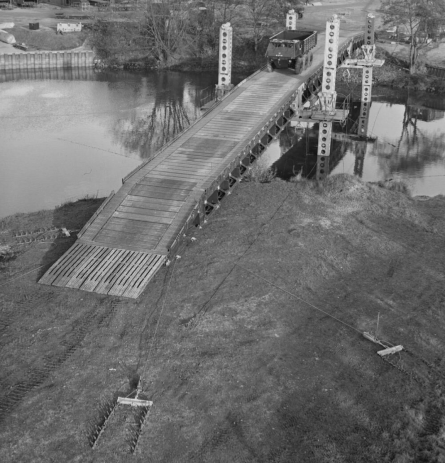 Alvis Stalwart Amphibious Load Carrier 8 Medium Girder Bridge and Stalwart