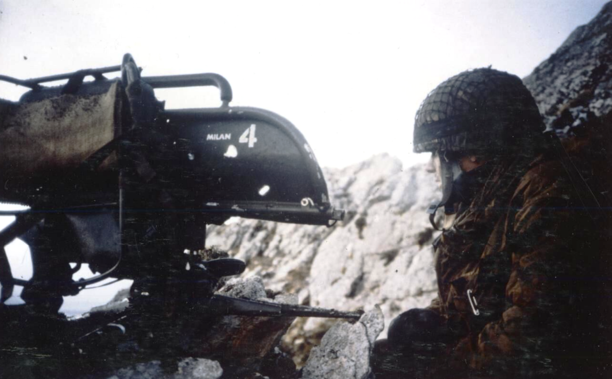 MILAN ATGW 3 Milan Falklands