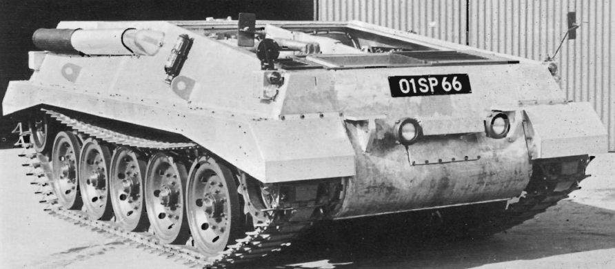 Combat Vehicle Reconnaissance Tracked CVR(T) - History 10 Mobile Test Rig