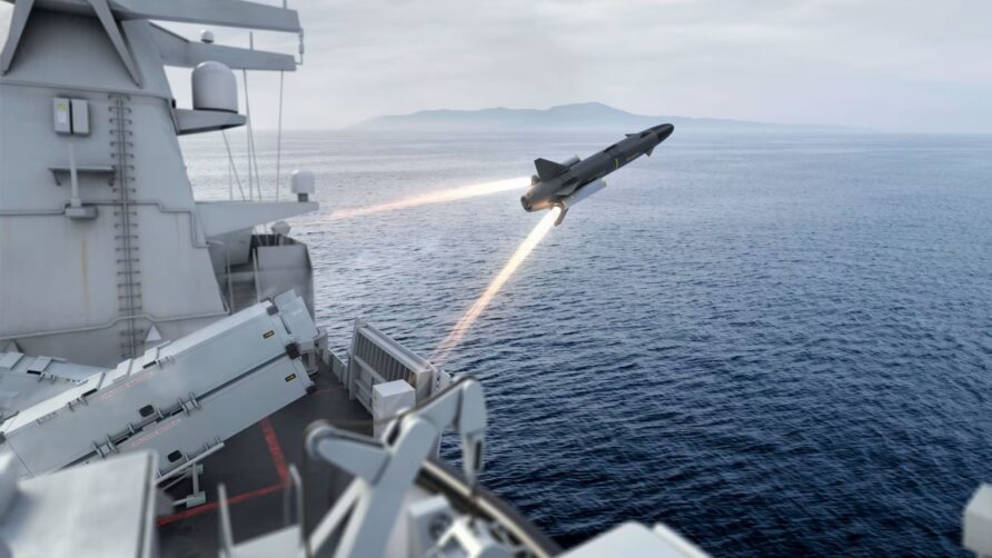 Naval Strike Missile (NSM) 4 SAAB RBS15 Mk4 Gungir