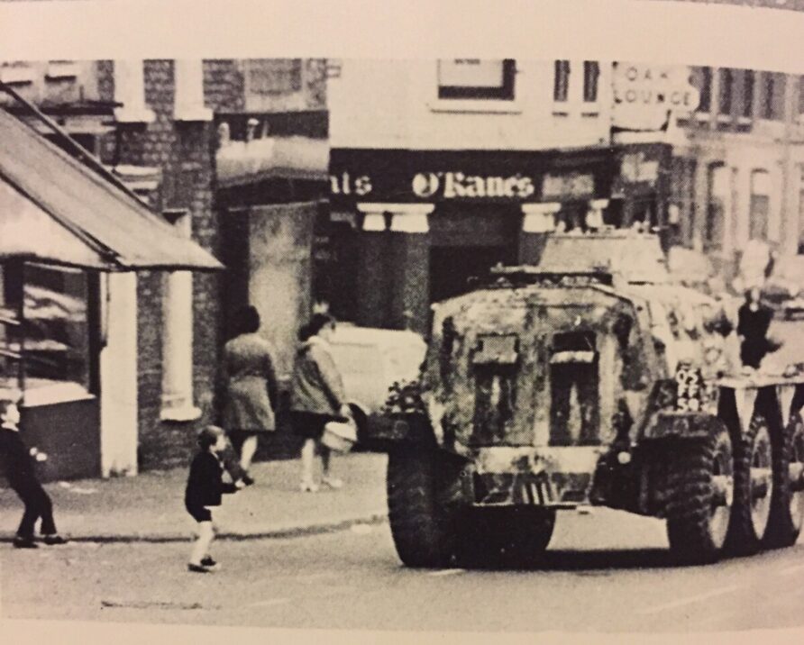 Alvis Saracen Armoured Personnel Carrier (APC) 11 Saracen Northern Ireland