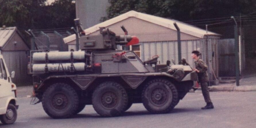 Alvis Saracen Armoured Personnel Carrier (APC) 14 Saracen water cannon 1