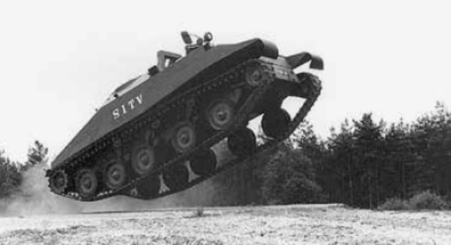 Sprung Idler Test Vehicle (SITV) 1 SITV Sprung Idler Test Vehicle