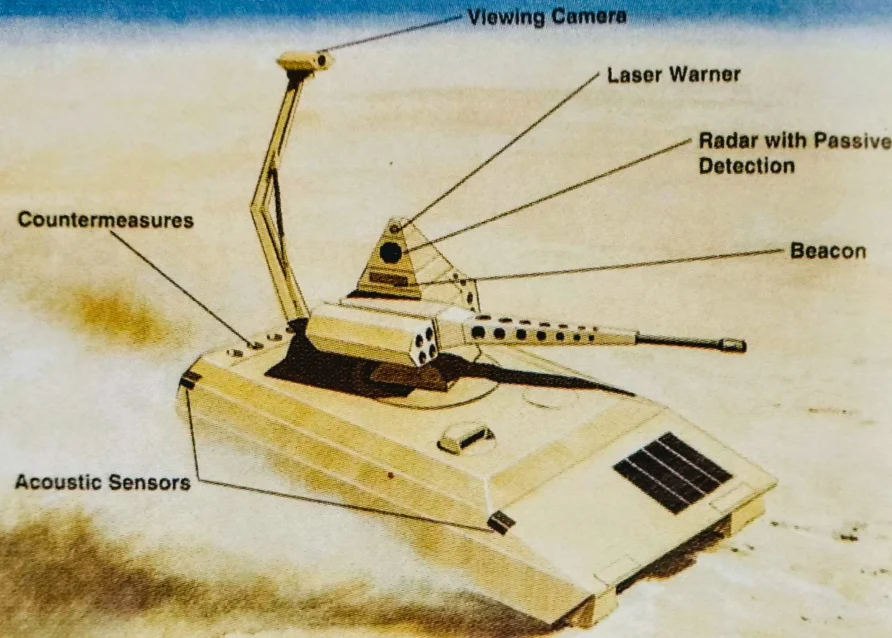 Tactical Reconnaissance Armoured Combat Equipment Requirement (TRACER) 7 TRACER Early DRA Concept Image March 1996