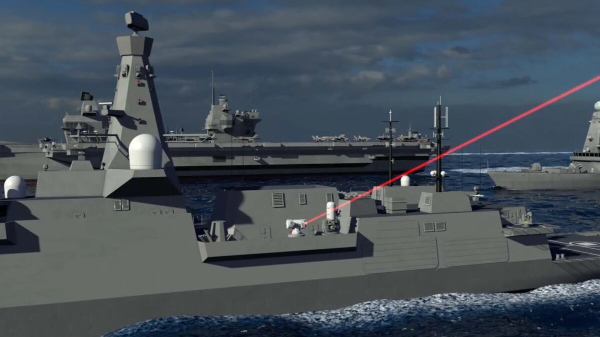 Dragonfire Laser Weapon 10 Type 26 Frigate Dragonfire laser