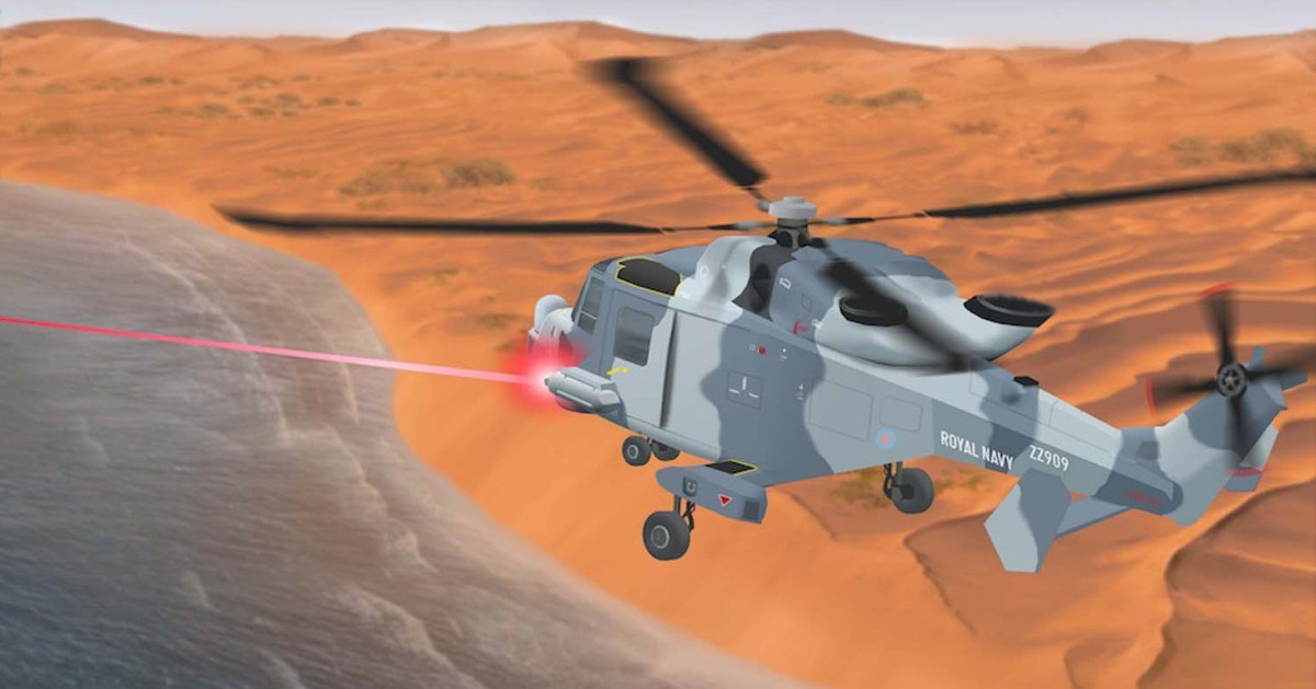 Dragonfire Laser Weapon 6 Wildcat laser weapon