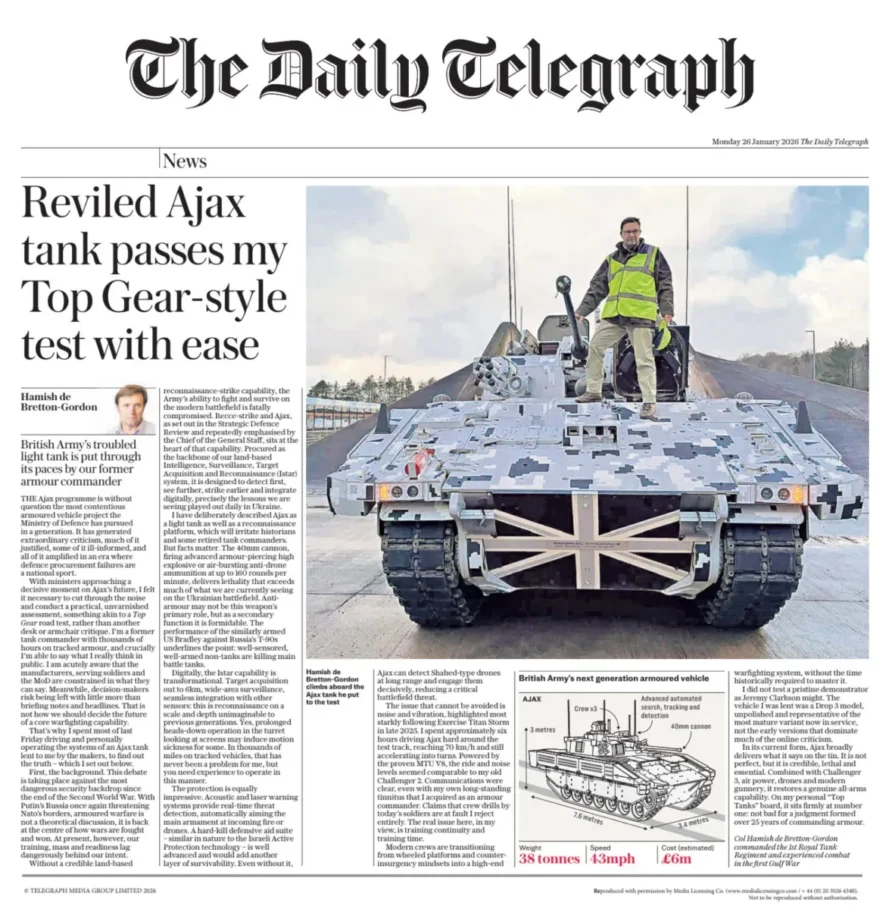 Ajax Article 26th Jan 2026 - Ajax - History Ajax Article 26th Jan 2026 - Ajax - History