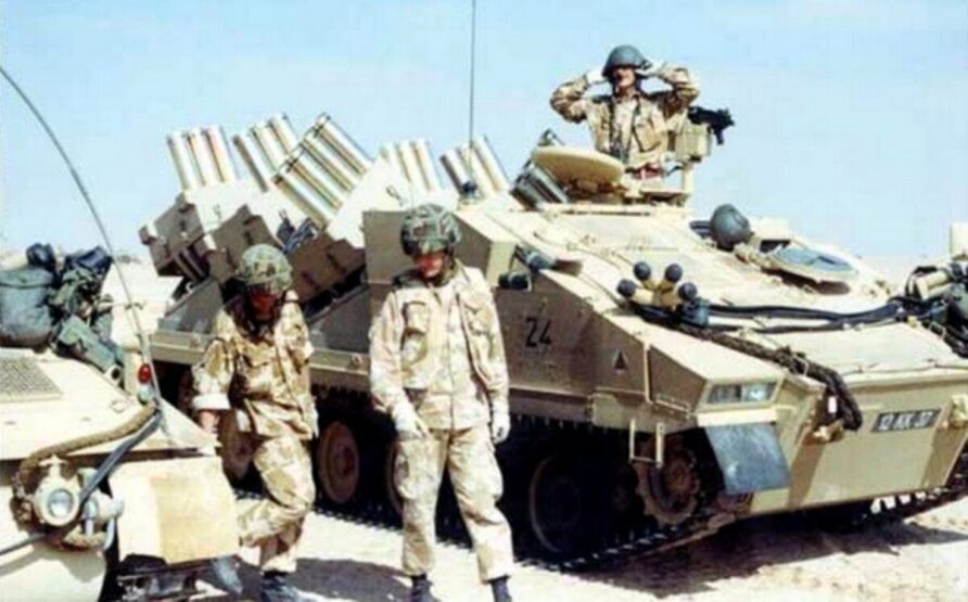 Stormer 15 Alvis Stormer with VLSMS Vehicle Launched Scatterable Mine System1