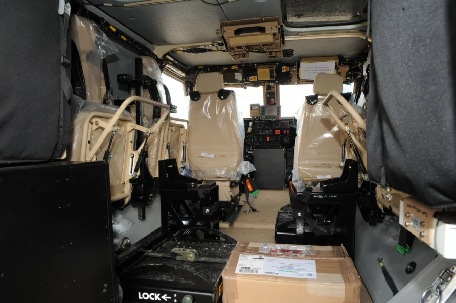 Foxhound 12 Foxhound interior