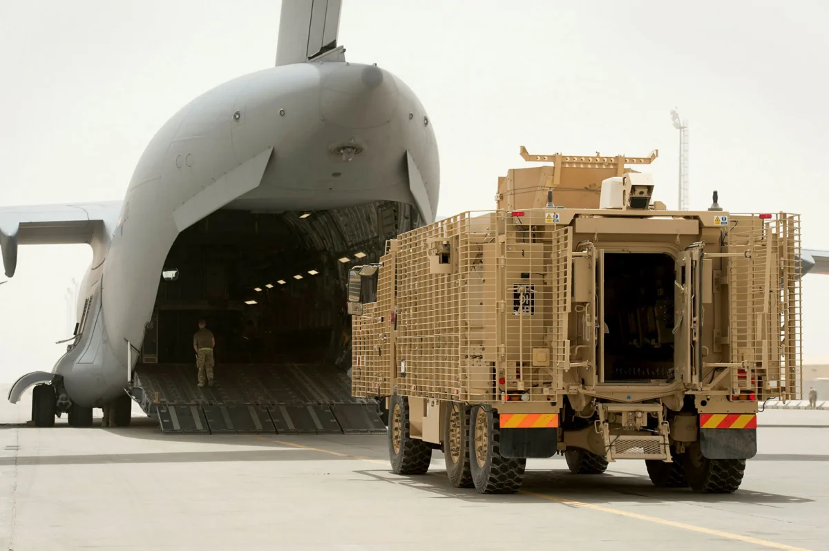 Mastiff 11 Mastiff 2014 Recovered to the UK by RAF C 17